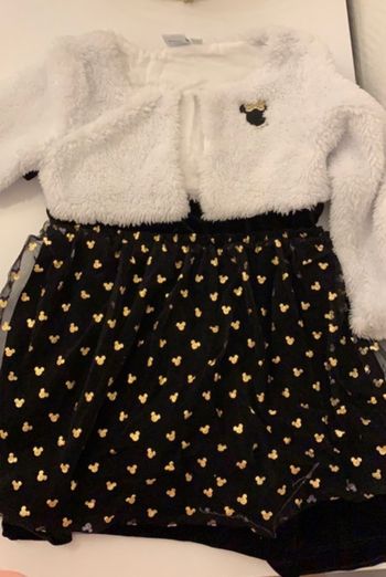 ensemble robe + gilet minnie