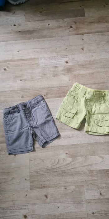 Lot de 2 shorts Vertbaudet 9 mois