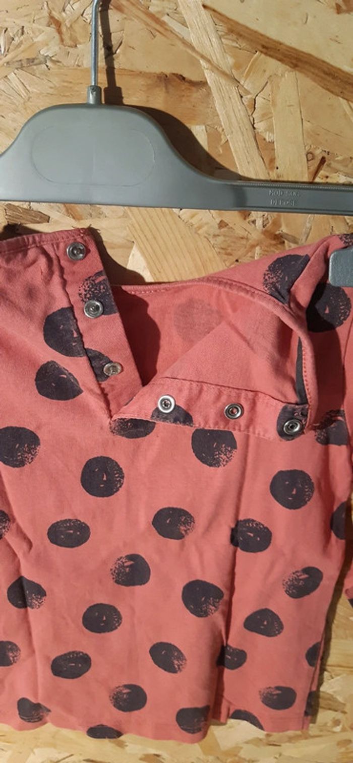 Tee-shirt fille manches longues 2ans - photo numéro 4