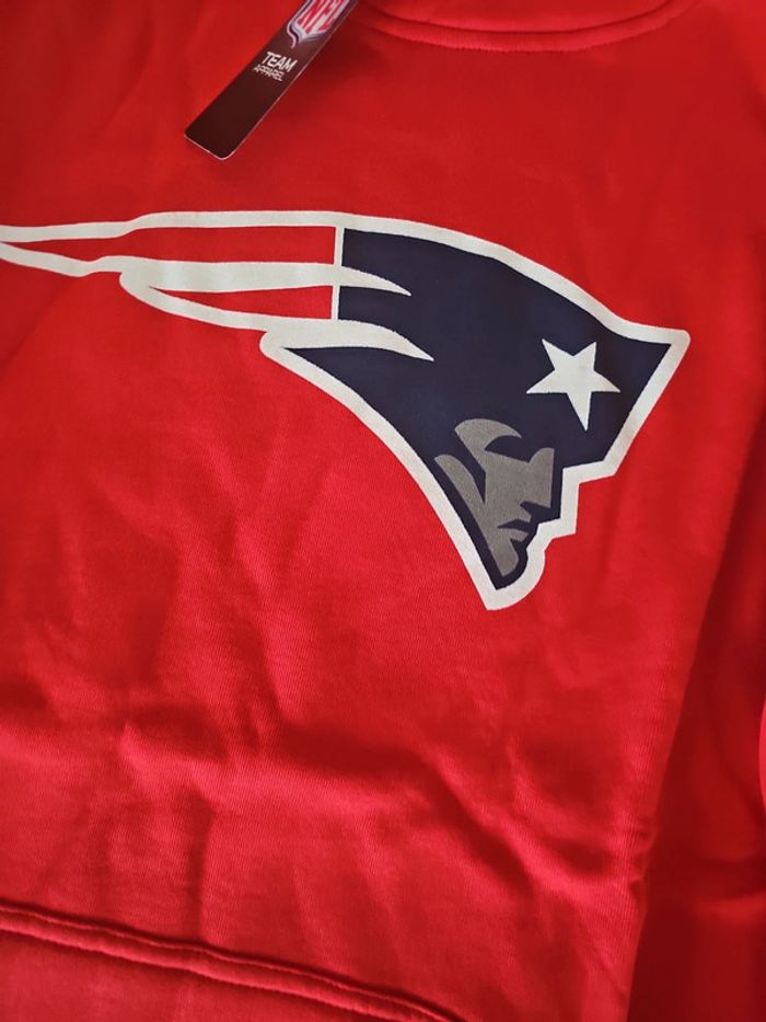 🔥Sweat à capuche Fanatics "New England Patriots" T.M 🏈 - photo numéro 4