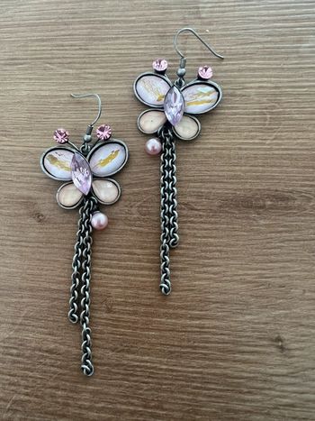 Boucles d’oreilles papillons