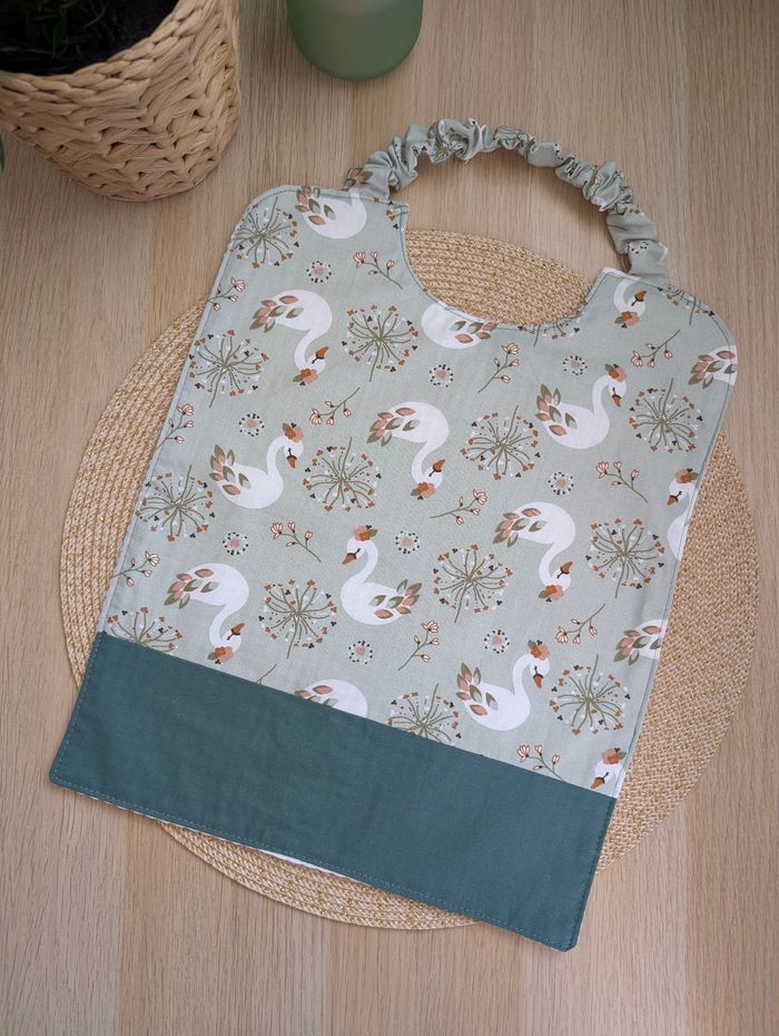 Serviette de cantine cygnes - photo numéro 2