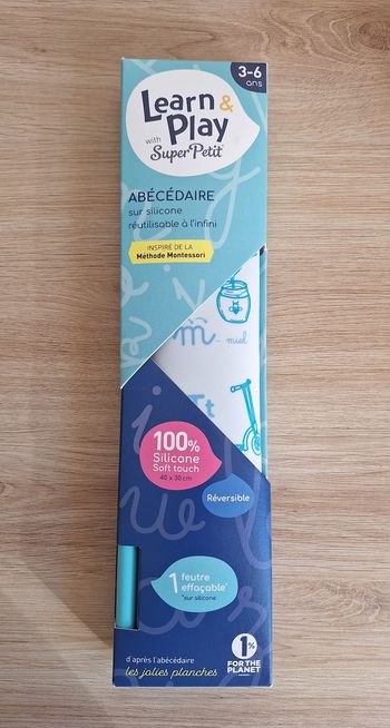 Abécédaire silicone Learn&Play Neuf