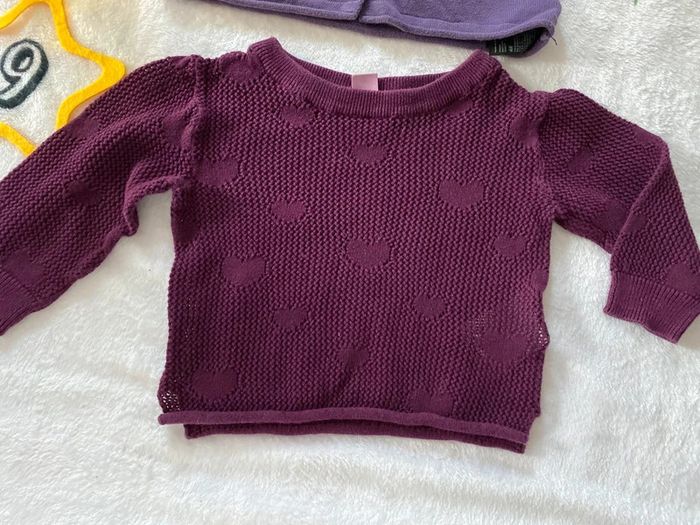 Lot de 2 pull/gilets 9 mois - photo numéro 2