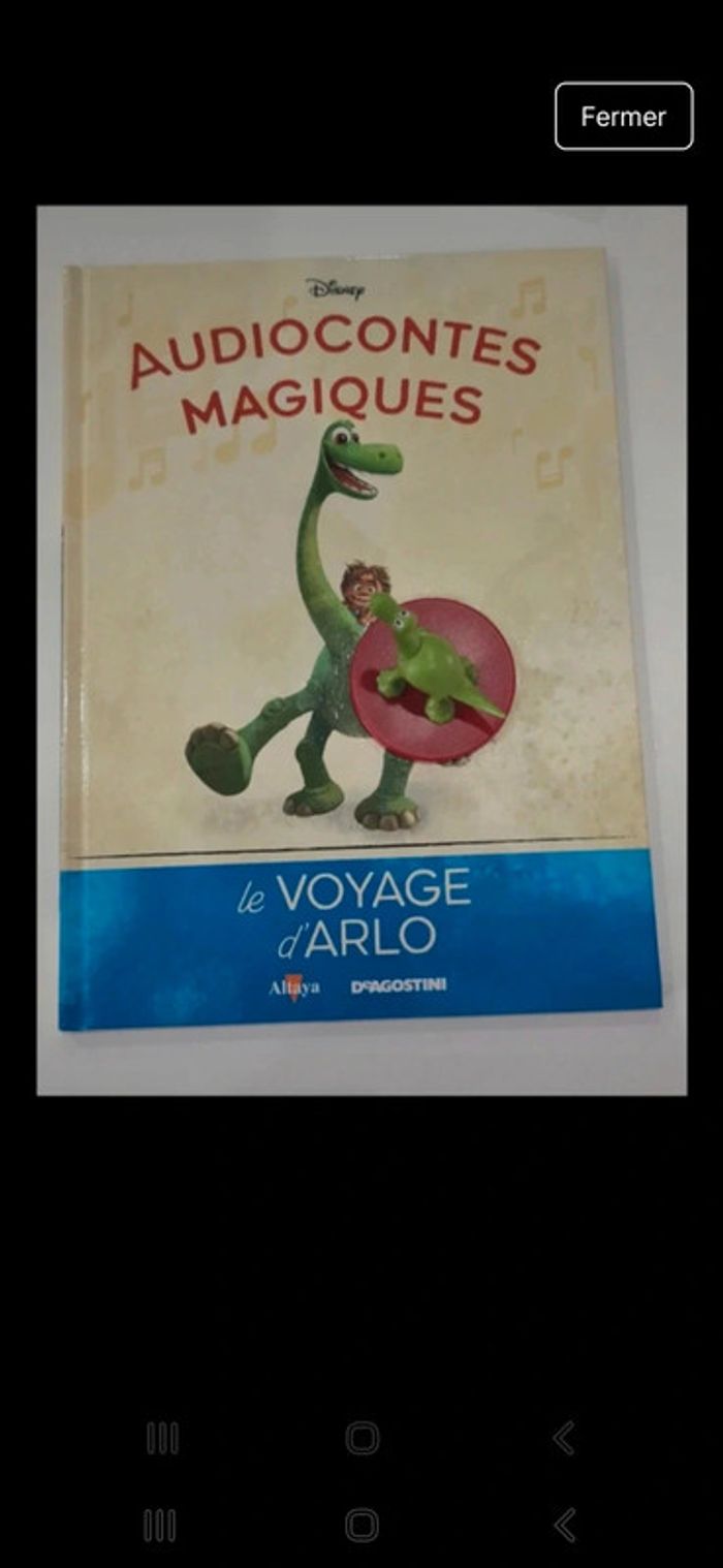 Numero 55 collection des audiocontes Magiques Disney altaya livre et figurine audio compte