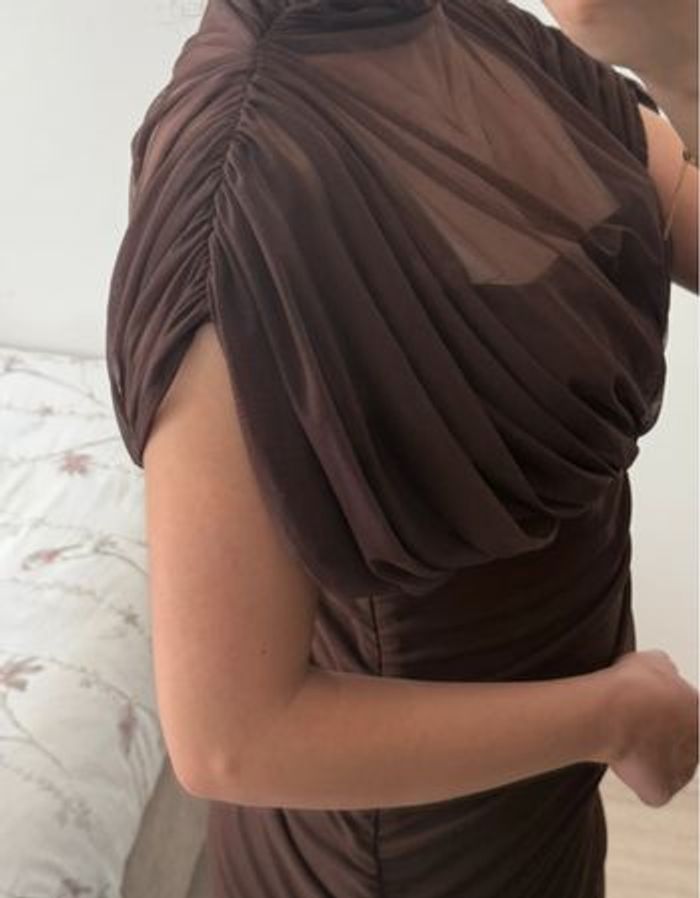 Robe drapée Zara - photo numéro 3