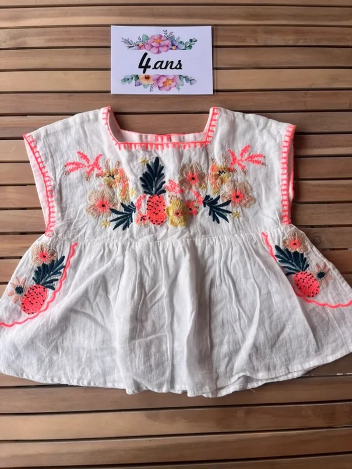 Blouse été Louise misha 4 ans