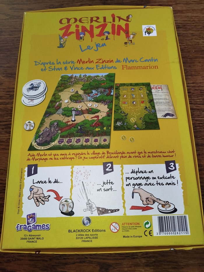 🎩 Jeu de société – Merlin Zinzin 🧙‍♂️ - photo numéro 2