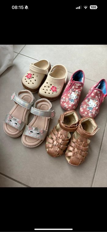 lot chaussure taille 23-24