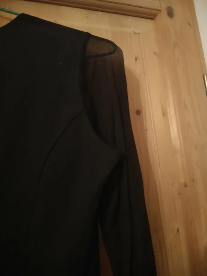 Petite Robe Noire Femme Cintrée - photo numéro 5
