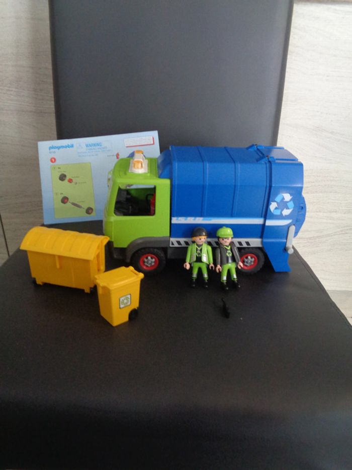 Camion de recyclage ordures city action playmobil 6110 - photo numéro 2