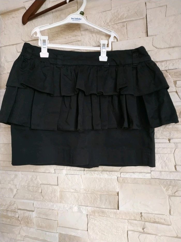 Jupe femme noire sismix 34 comme neuve