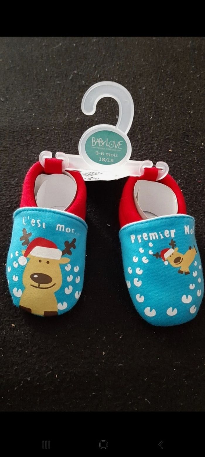 Chaussons de Noël