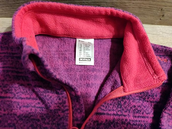 Polaire rose fushia 8ans - photo numéro 2