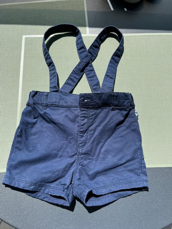 Salopette short 18 mois - Petit bateau