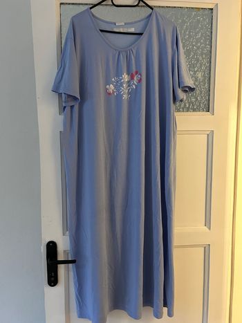 Chemise de nuit à fleur 