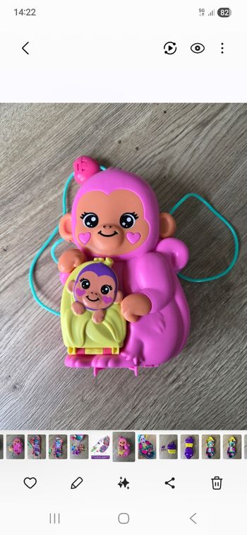 Polly Pocket le singe