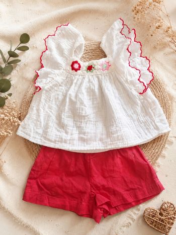 Ensemble été bébé fille 6/9 mois ❤️