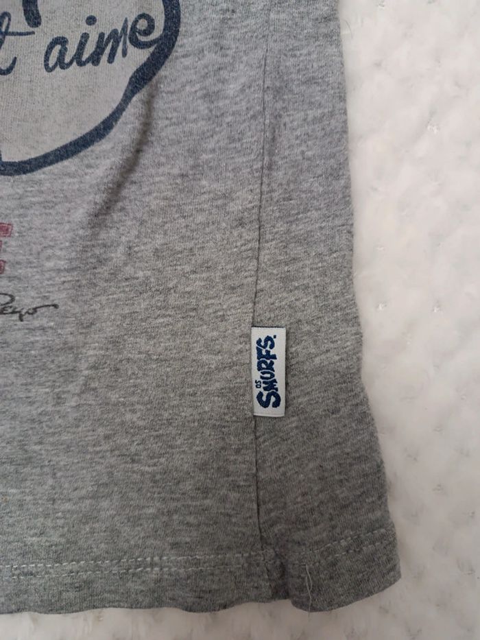 🔸T-shirt Manches Longues Les Schtroumpfs – 18 mois 🔸 - photo numéro 4