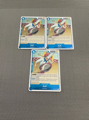 Lot Carte One Piece Zeff OP03-047 R Pillars of Strength