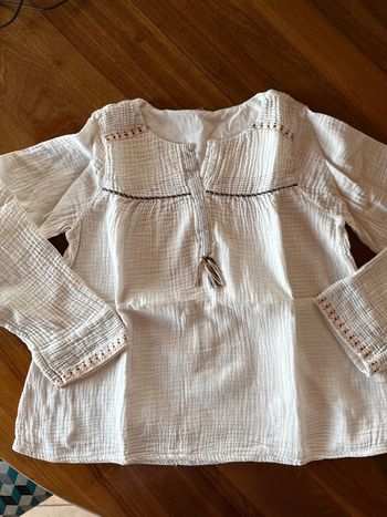 Blouse manches longues fille 10 ans