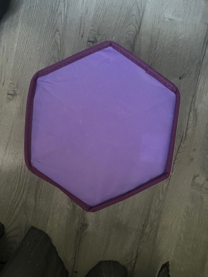 Pouf de rangement reine des neiges - photo numéro 3