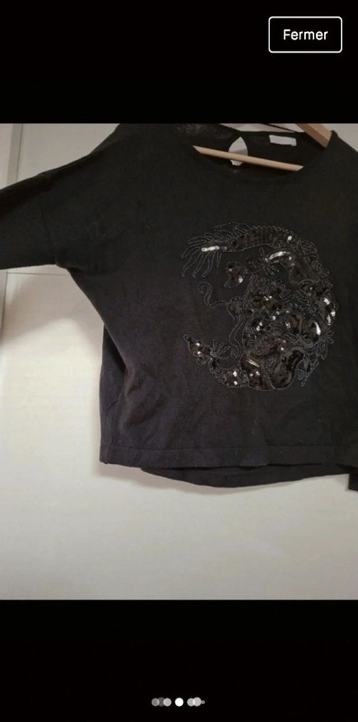 Pull promod noir - photo numéro 2