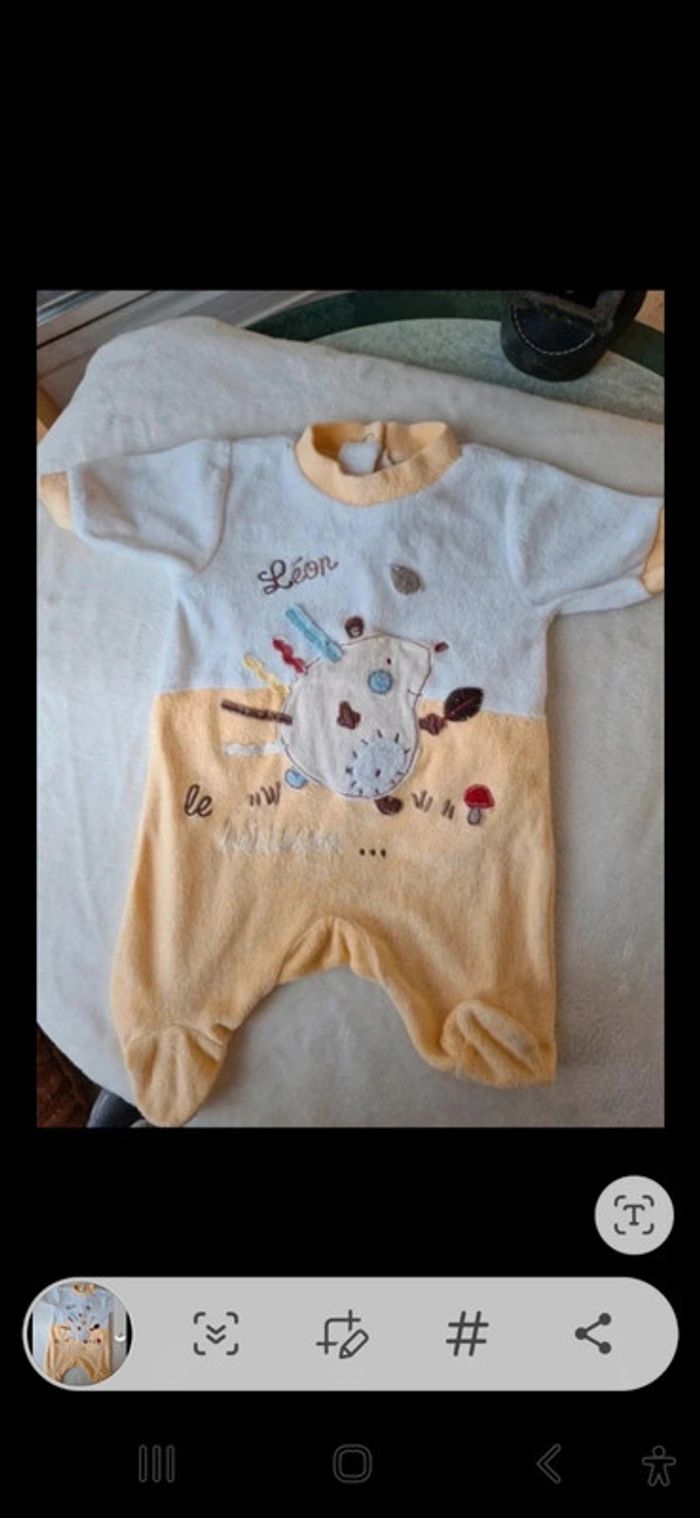 Pyjama bébé garçon.  Kitchoun