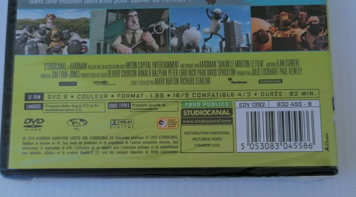 Dvd Shaun le mouton -dvd enfant. - photo numéro 4