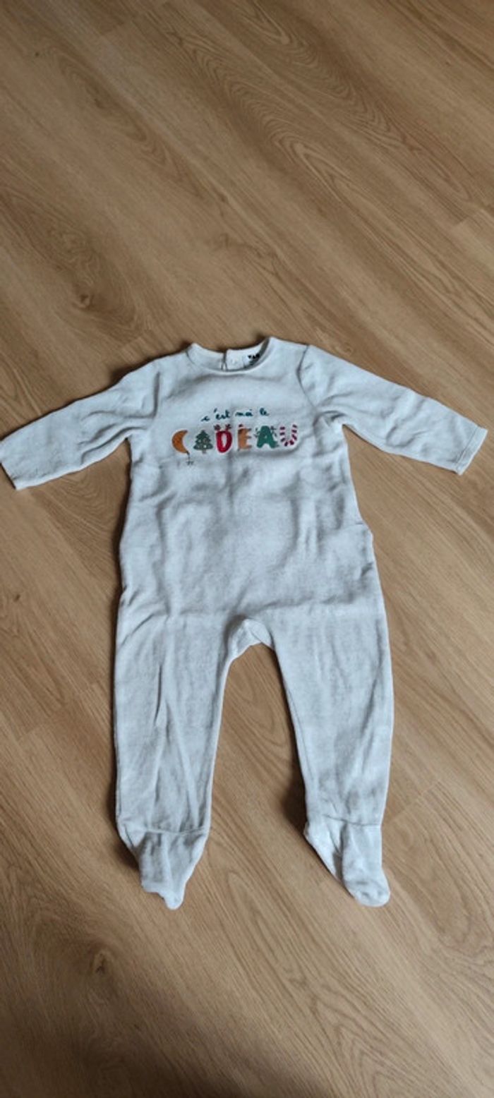 Pyjama velours 18 mois