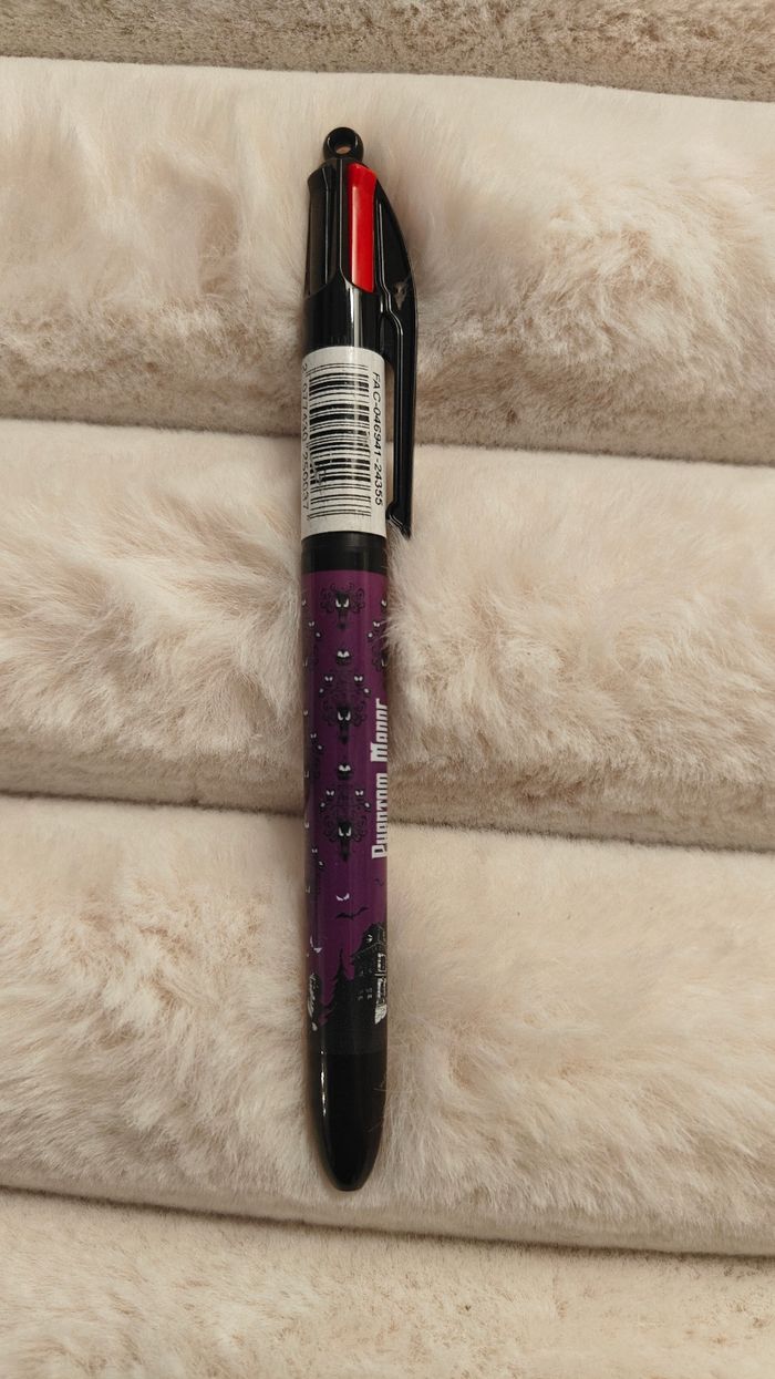 Stylo bic 4 couleurs neuf Disneyland Paris Phantom Manor Manoir Hanté - photo numéro 2