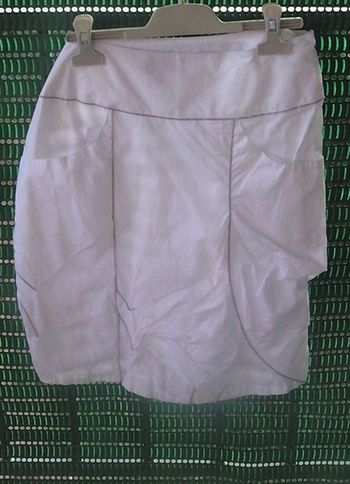 JUPE blanche