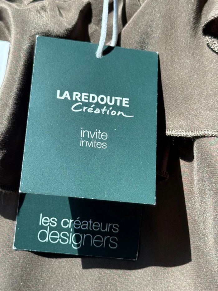 Superbe robe neuve chic en soie Et vous collab la redoute 🌸 42 XL - photo numéro 11