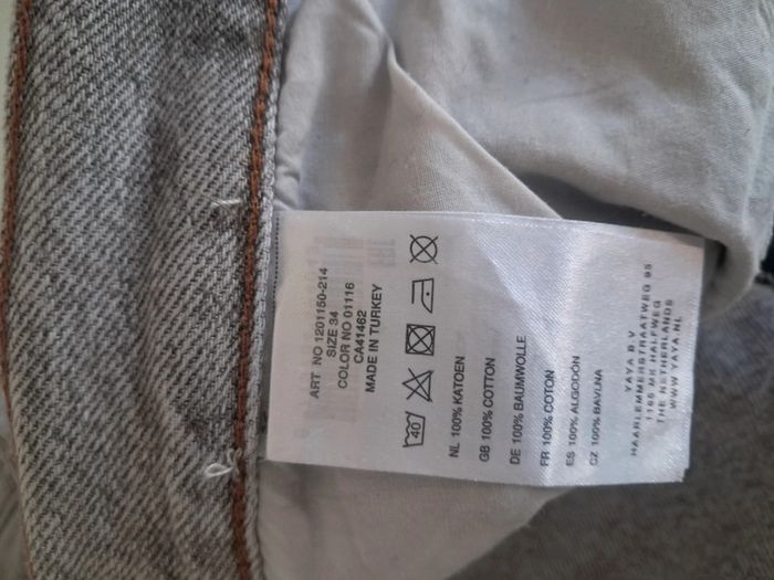 Yaya women jean taille haute high waist T. 34/36 - photo numéro 13