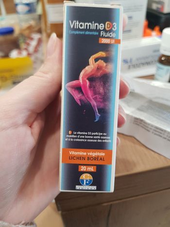 Vitamine D3 laboratoire fenioux