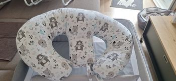 Coussin d'allaitement jumeaux