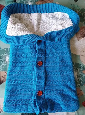 Couverture fourrée bébé