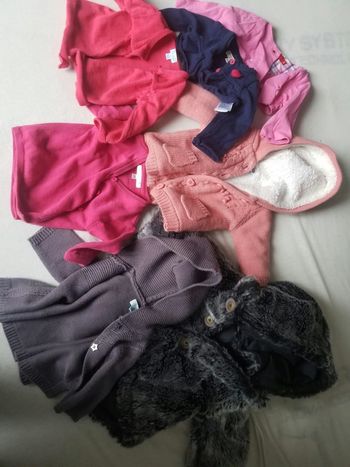 Lot manteaux fille 3 mois
