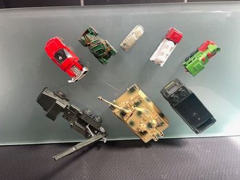 Lot de 8 Véhicules Miniatures (Dinky, Solido, Norev, Majorette)