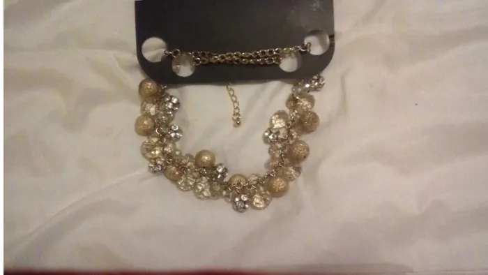 Collier  reglable dore  breal - photo numéro 2