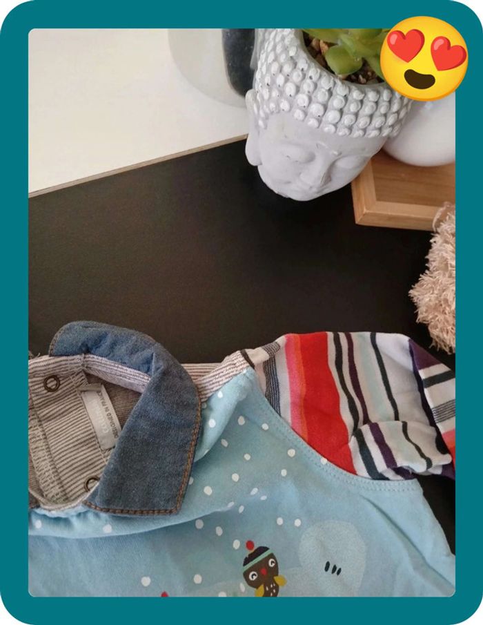 Polo Catimini Bébé garçon Taille 18 Mois🌿🦁 - photo numéro 3