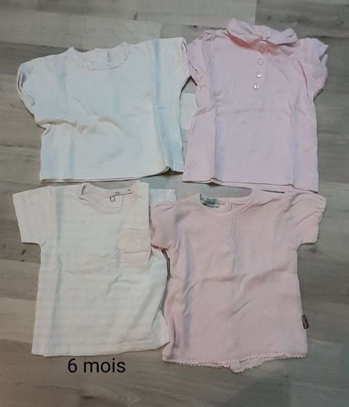 Lot tee-shirts fille