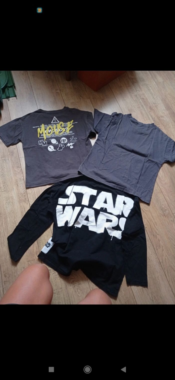 Lot t-shirt Zara - photo numéro 2
