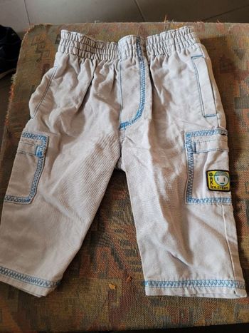 Pantalon taille élastique 8 mois waki