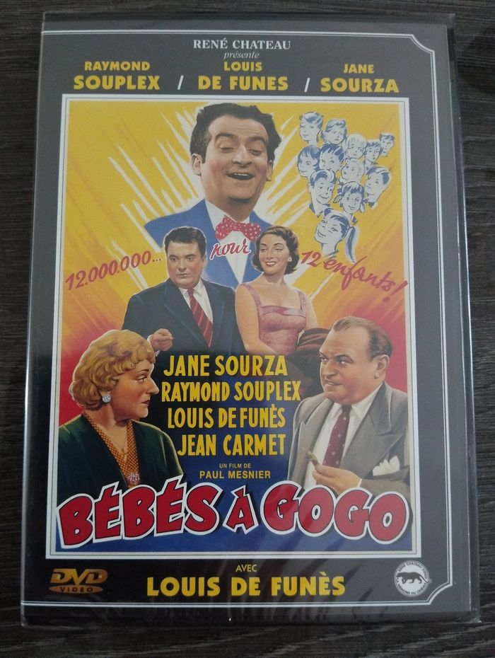 Louis de Funès bébés à gogo DVD
