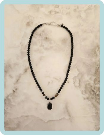 Collier à perles pour hommes