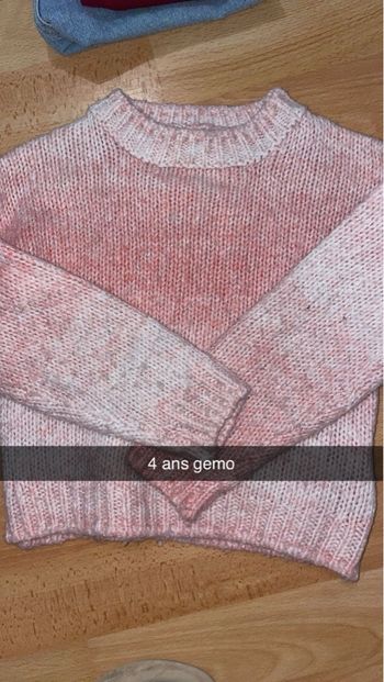 Deux pulls filles 