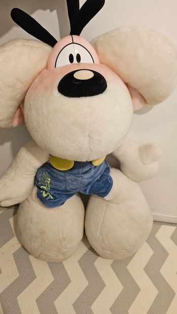 Tres grande peluche xxl diddl 1m