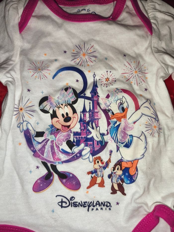 Body 3 mois fille Disneyland Paris anniversaire 30 ans - photo numéro 3