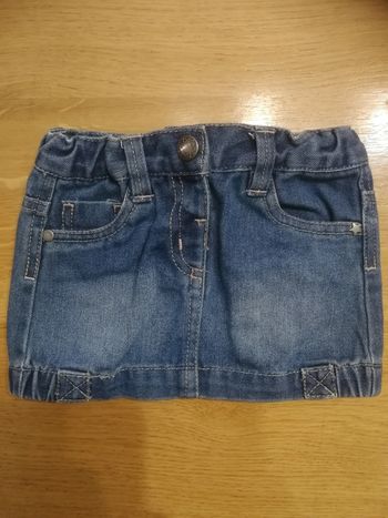 Jupe en jean 6 mois